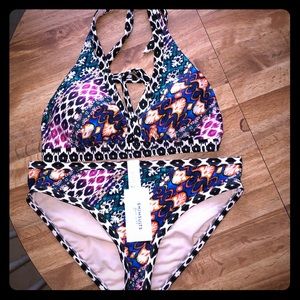 2 piece swim suit